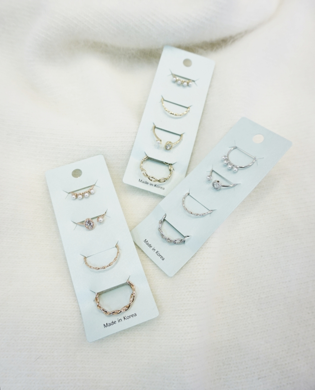 <b><p>Pearl layered ring set 3col tit Design dazzl</p></b><b><p>パールレイヤードリングセット 3col プチなデザイン まぶしい ポトサイクル良い</p></b><br /><br /><p align='center'>