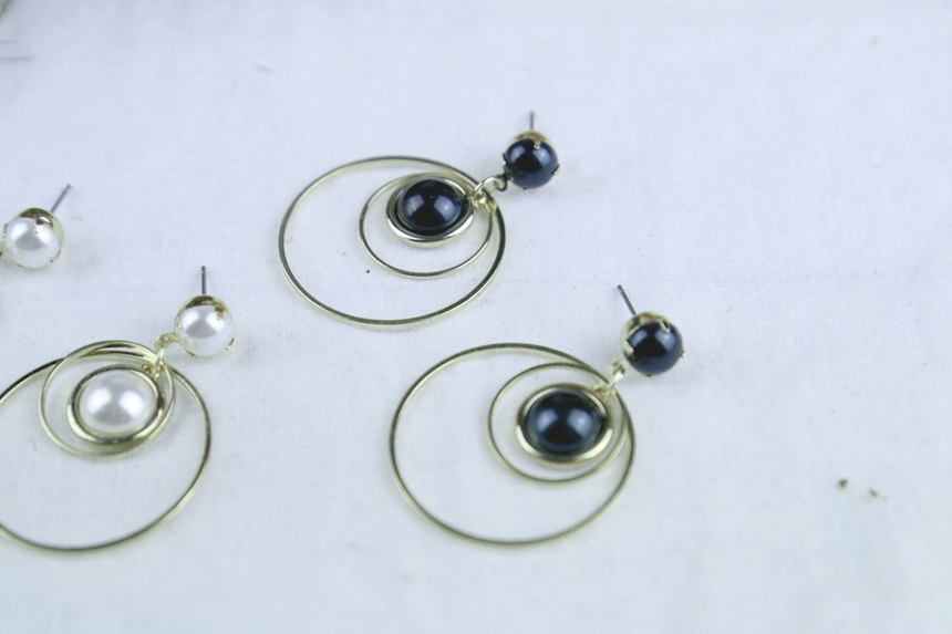 Crystal Bold Drop Party Earring Collection Colorfu