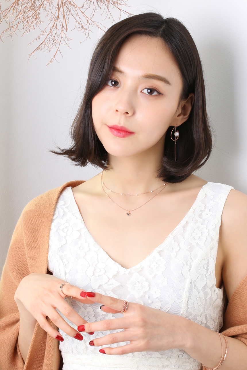 Lucky Symbol 14K Evil Eye Ruff Diamond Necklace 14