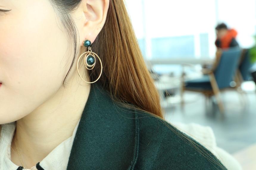 Crystal Bold Drop Party Earring Collection Colorfu