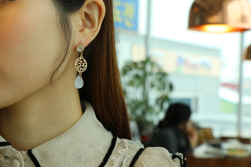 Crystal Bold Drop Party Earring Collection Colorfu