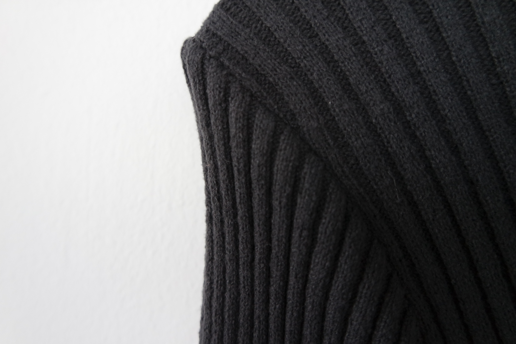 Winter Neck Polar Gold Long Knit Dress Mini