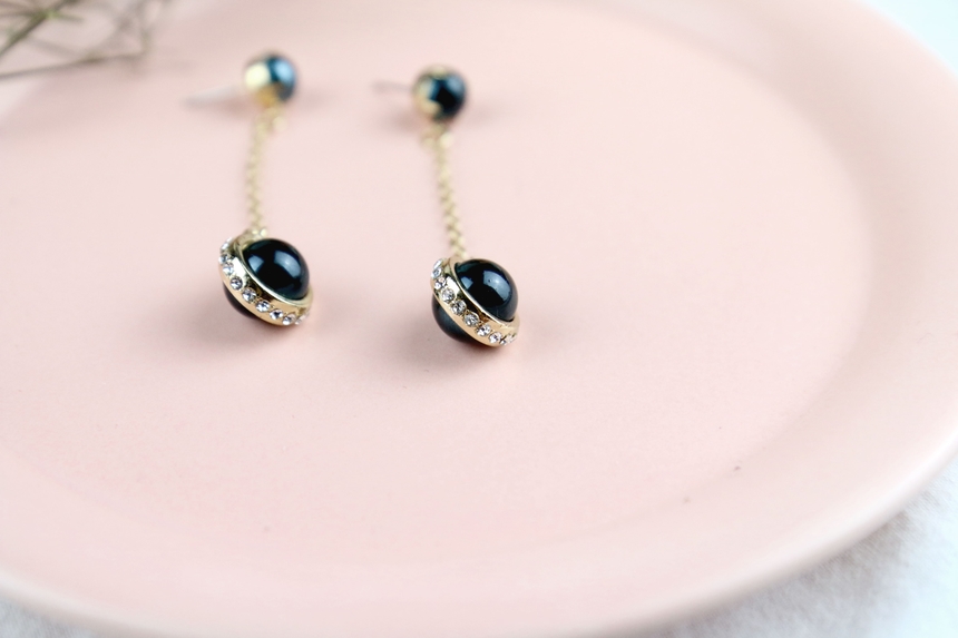 Crystal Bold Drop Party Earring Collection Colorfu