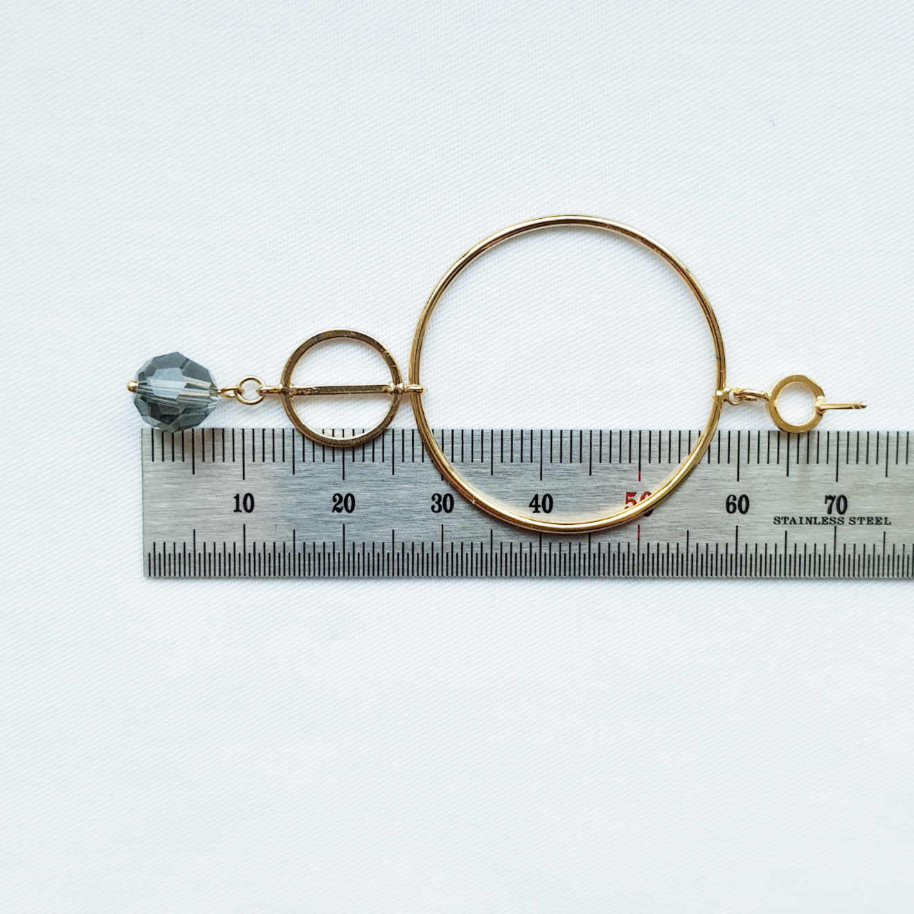 Mubas Swarovski Caraden Double Tingling Long Drop 