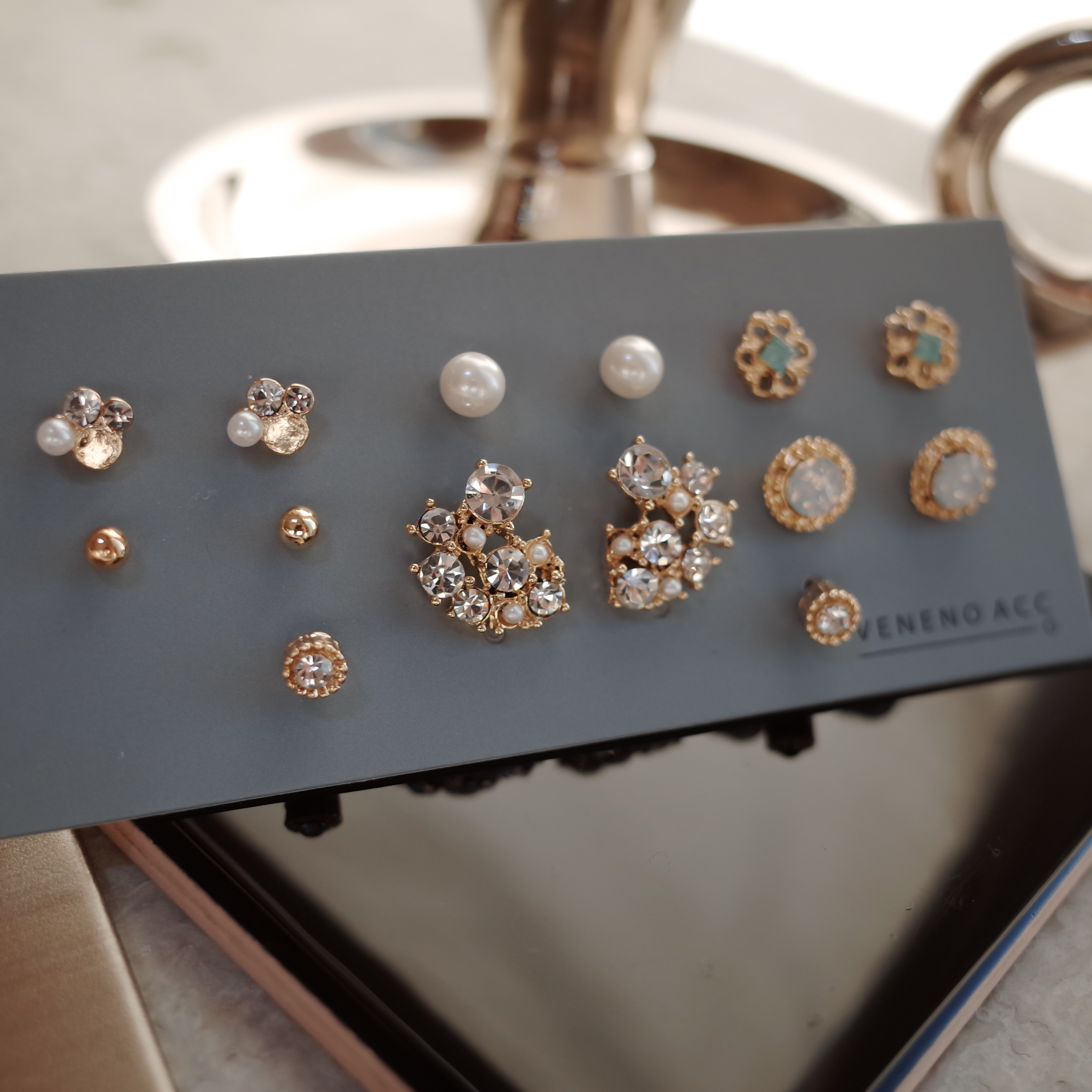 <b><p>NO.78 Seven Days Stone pearl 14SET Erings</p></b><b><p>NO.78 セブンデイズ ストーンパール 14SETイヤリング スタイリッシュな</p></b><br /><br /><p align='center'>