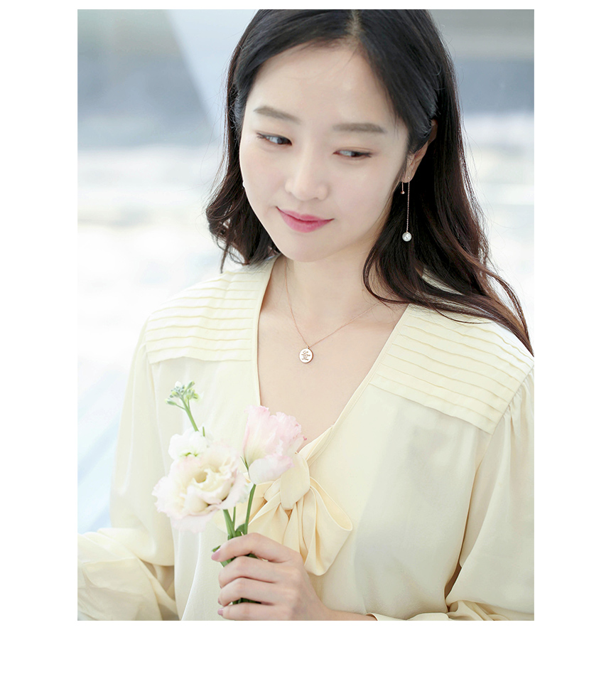 Modern Black Necklace 14K 14K 14K 14K Jewelry 14K 