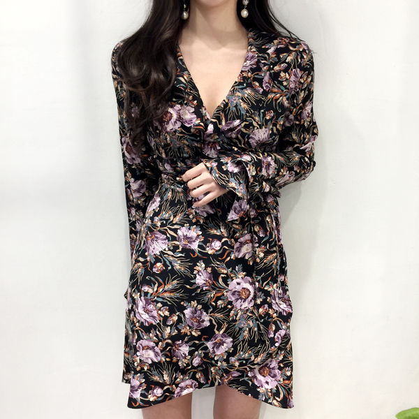 Eden Frilly Wrap One Piece Wedding Coordination Ge