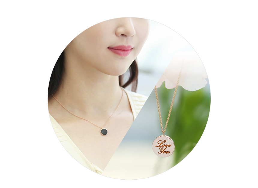 Modern Black Necklace 14K 14K 14K 14K Jewelry 14K 