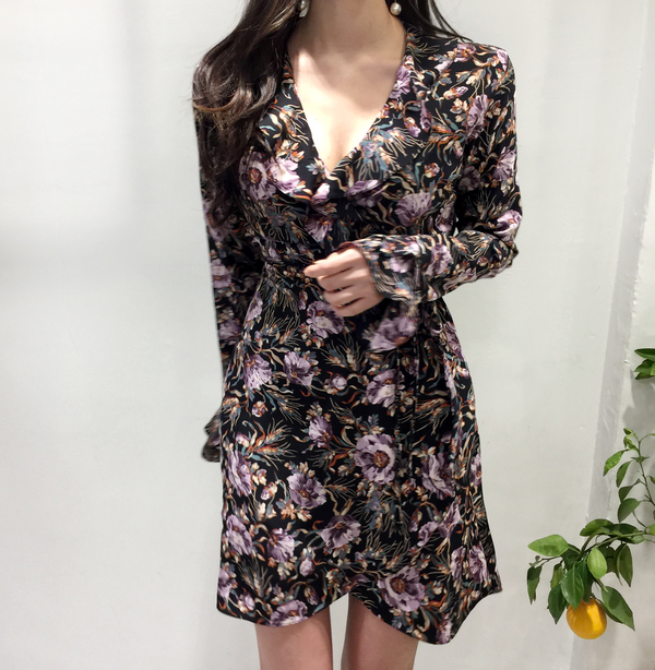 Eden Frilly Wrap One Piece Wedding Coordination Ge