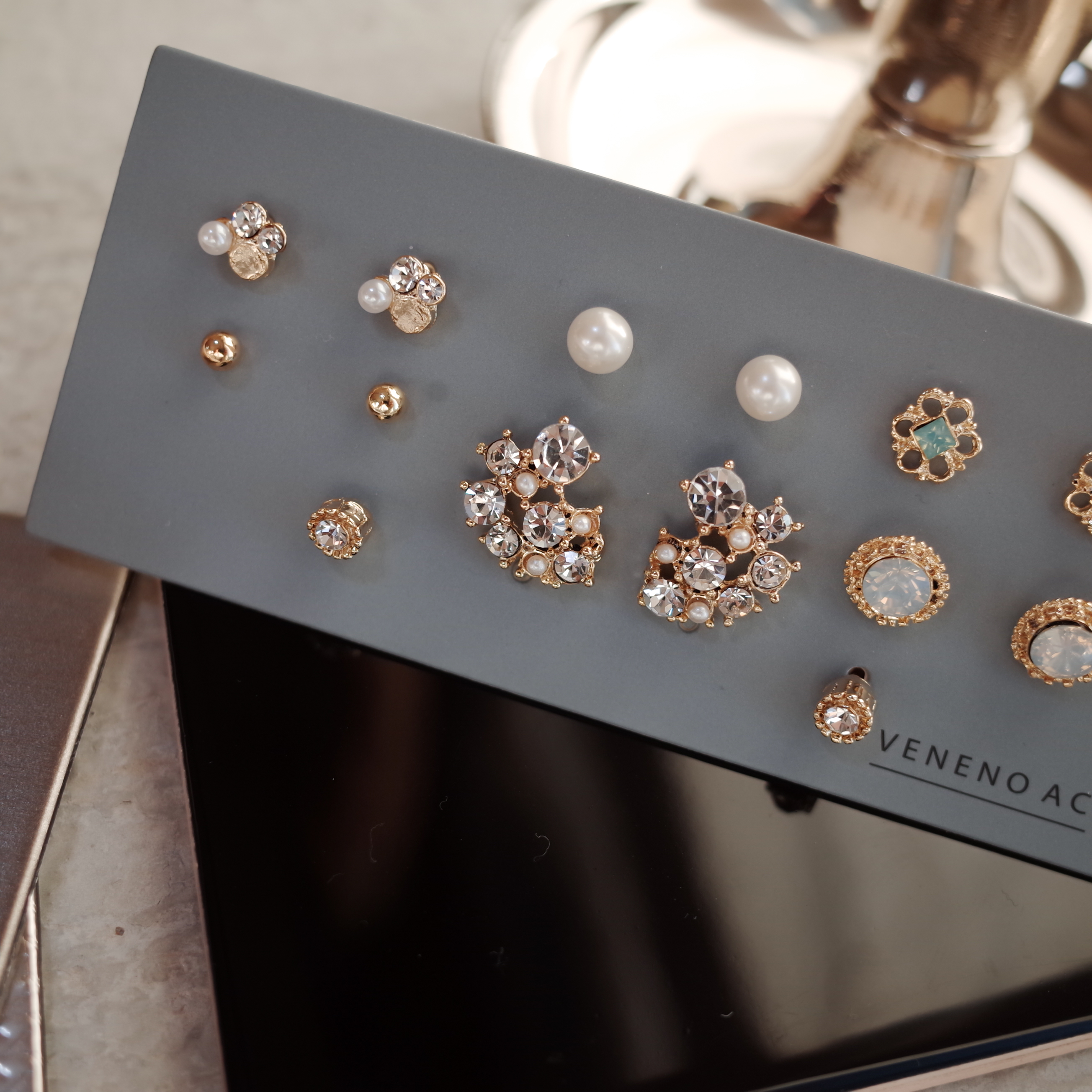 <b><p>NO.78 Seven Days Stone pearl 14SET Erings</p></b><b><p>NO.78 セブンデイズ ストーンパール 14SETイヤリング スタイリッシュな</p></b><br /><br /><p align='center'>
