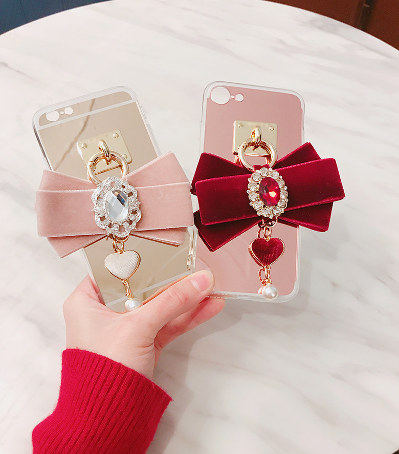 <b><p>Galaxy Note Cubic Jewelry Ribbon Keyring</p></b><b><p>ギャラクシーノート8立方宝石リボンキーリングタッセルケースiPhone S8特異の7ユニークなデザイ</p></b><br /><br /><p align='center'>