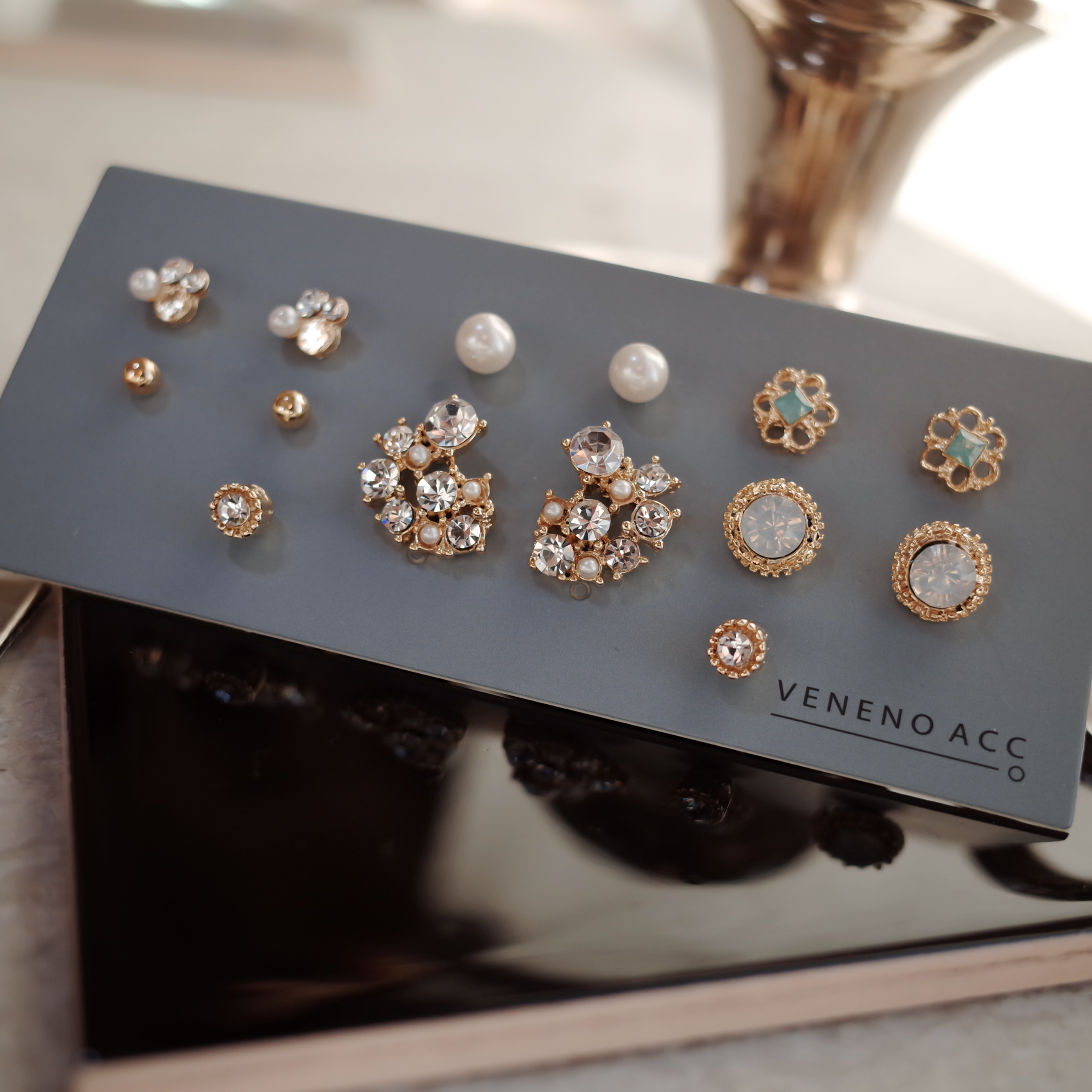<b><p>NO.78 Seven Days Stone pearl 14SET Erings</p></b><b><p>NO.78 セブンデイズ ストーンパール 14SETイヤリング スタイリッシュな</p></b><br /><br /><p align='center'>
