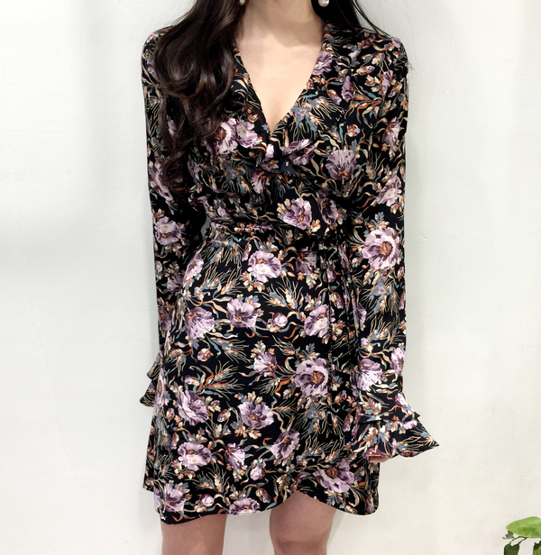 Eden Frilly Wrap One Piece Wedding Coordination Ge