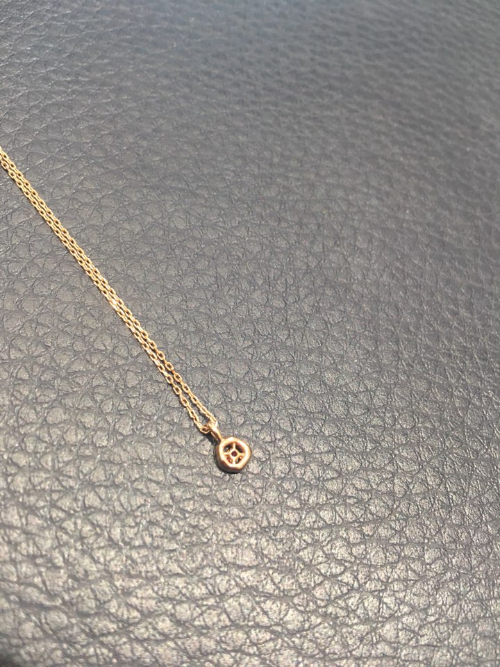 Roger d'Or Ruby Necklace 221610067 14k pg pink 