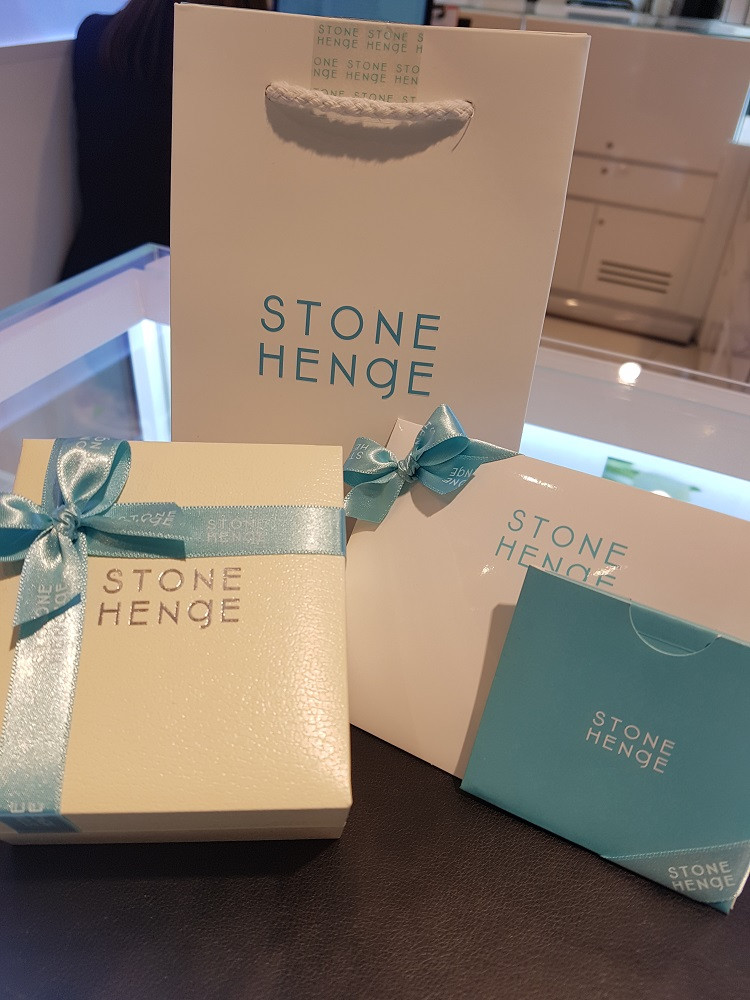 Stonehenge rose gold diamond pearl necklace M0147D