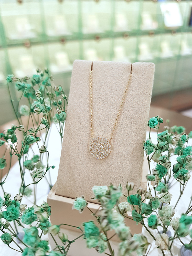 Lapel 14K Dillon Necklace 20s Daily Cody Rose Gold