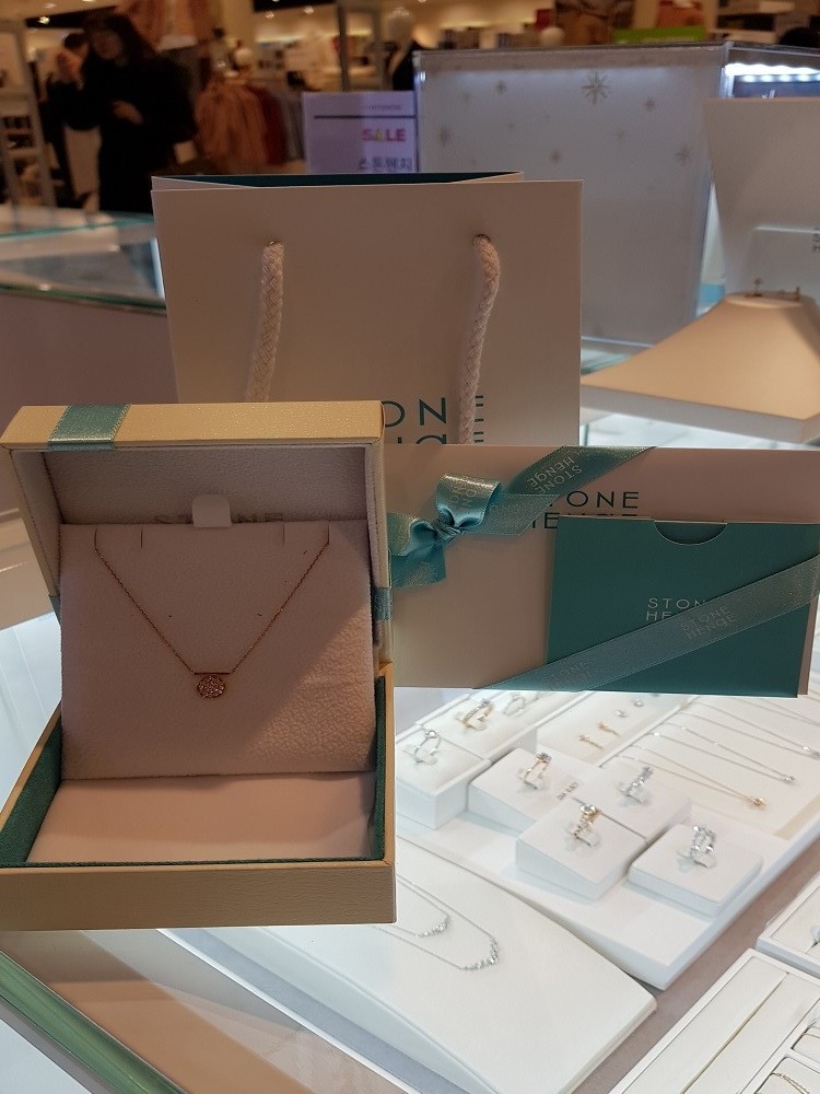 Stonehenge Rose Gold Coin Ten Necklace T0840