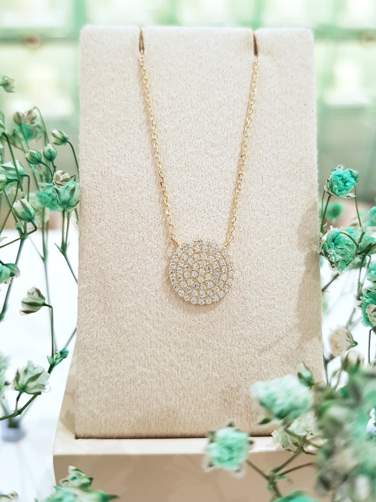 Lapel 14K Dillon Necklace 20s Daily Cody Rose Gold