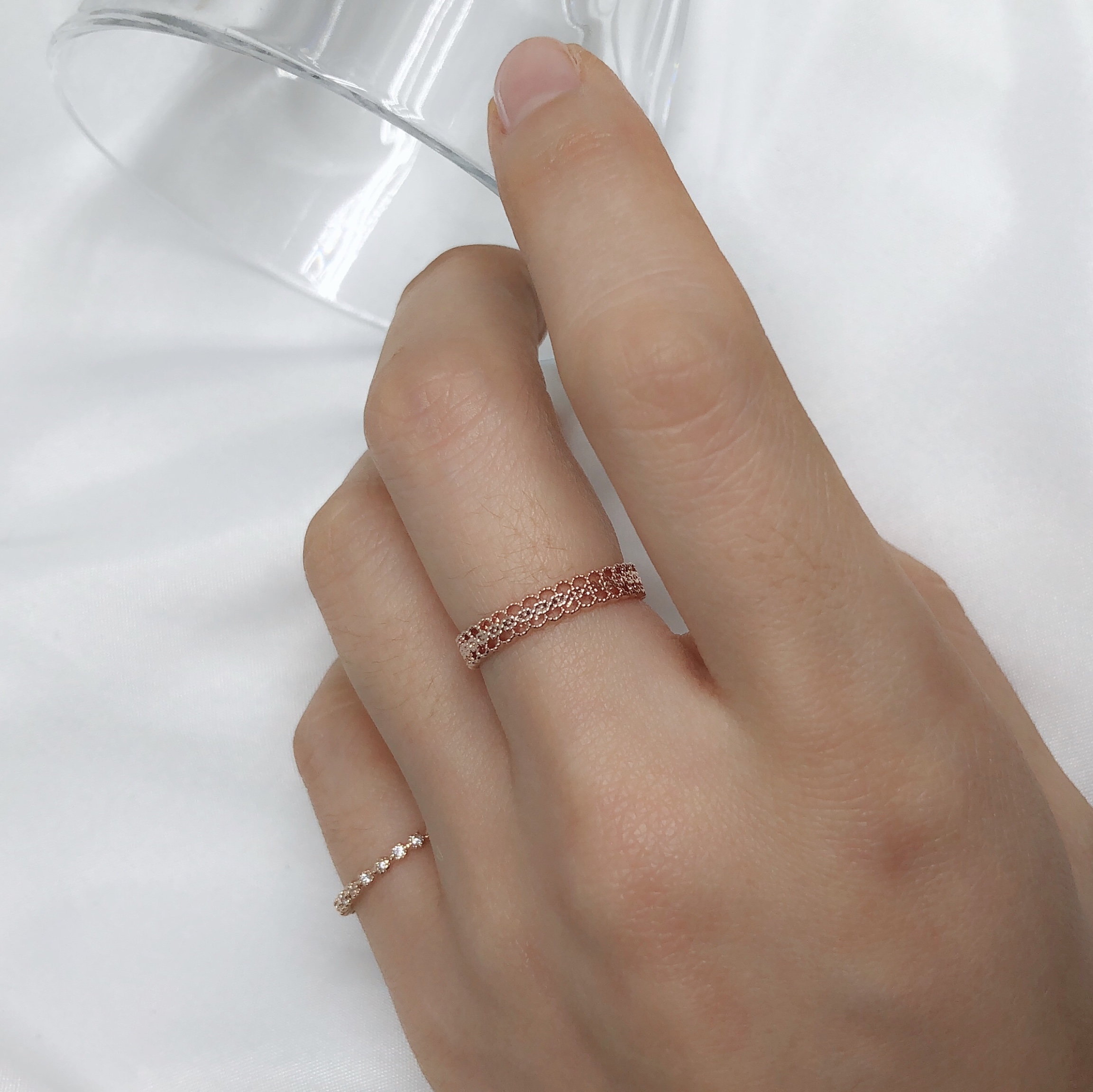 <b><p>silver Layed open 4 scies ring A gut look</p></b><b><p>銀 重ね着 デイリー オープン 4種 リング ゲストルック ラブな シルバー 洗練された</p></b><br /><br /><p align='center'>