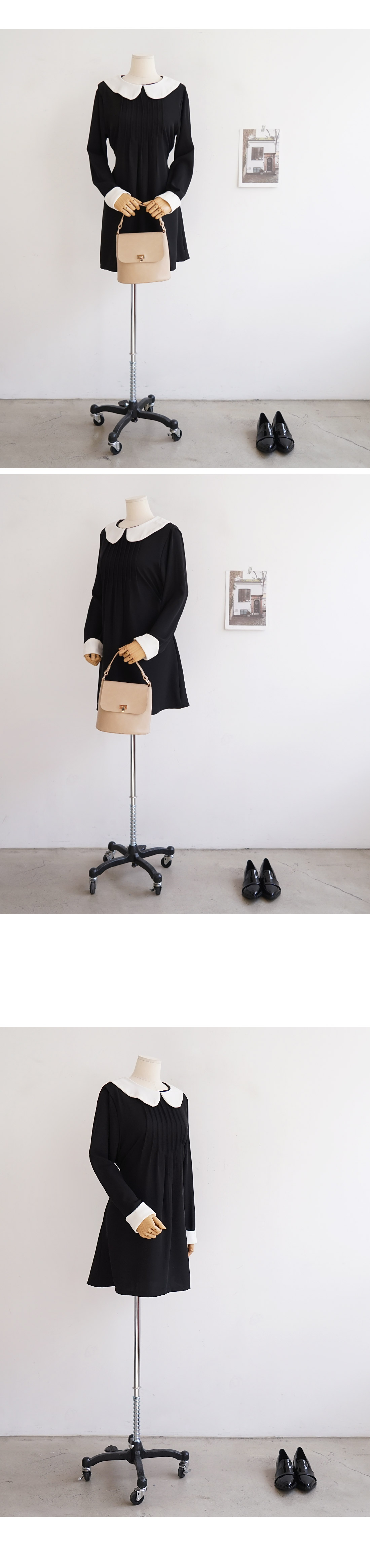 Flare Carla Lace Dress Black Winter Gorgeous Roman