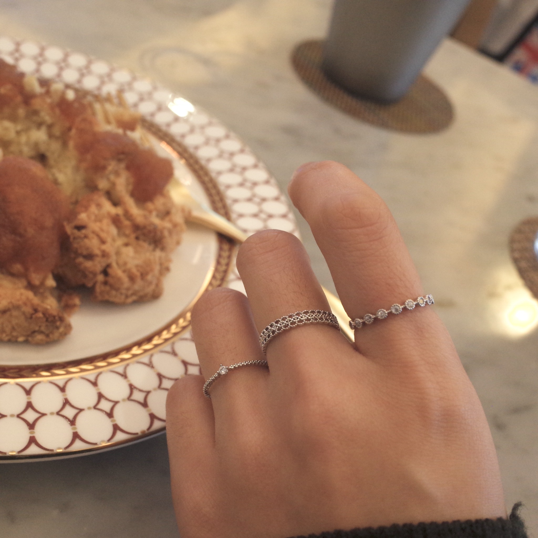 <b><p>silver Layed open 4 scies ring A gut look</p></b><b><p>銀 重ね着 デイリー オープン 4種 リング ゲストルック ラブな シルバー 洗練された</p></b><br /><br /><p align='center'>