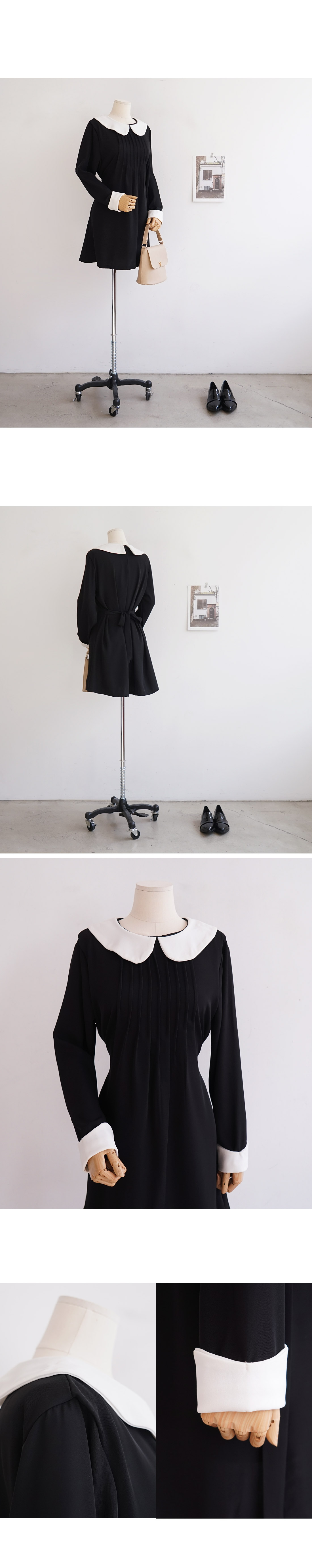 Flare Carla Lace Dress Black Winter Gorgeous Roman