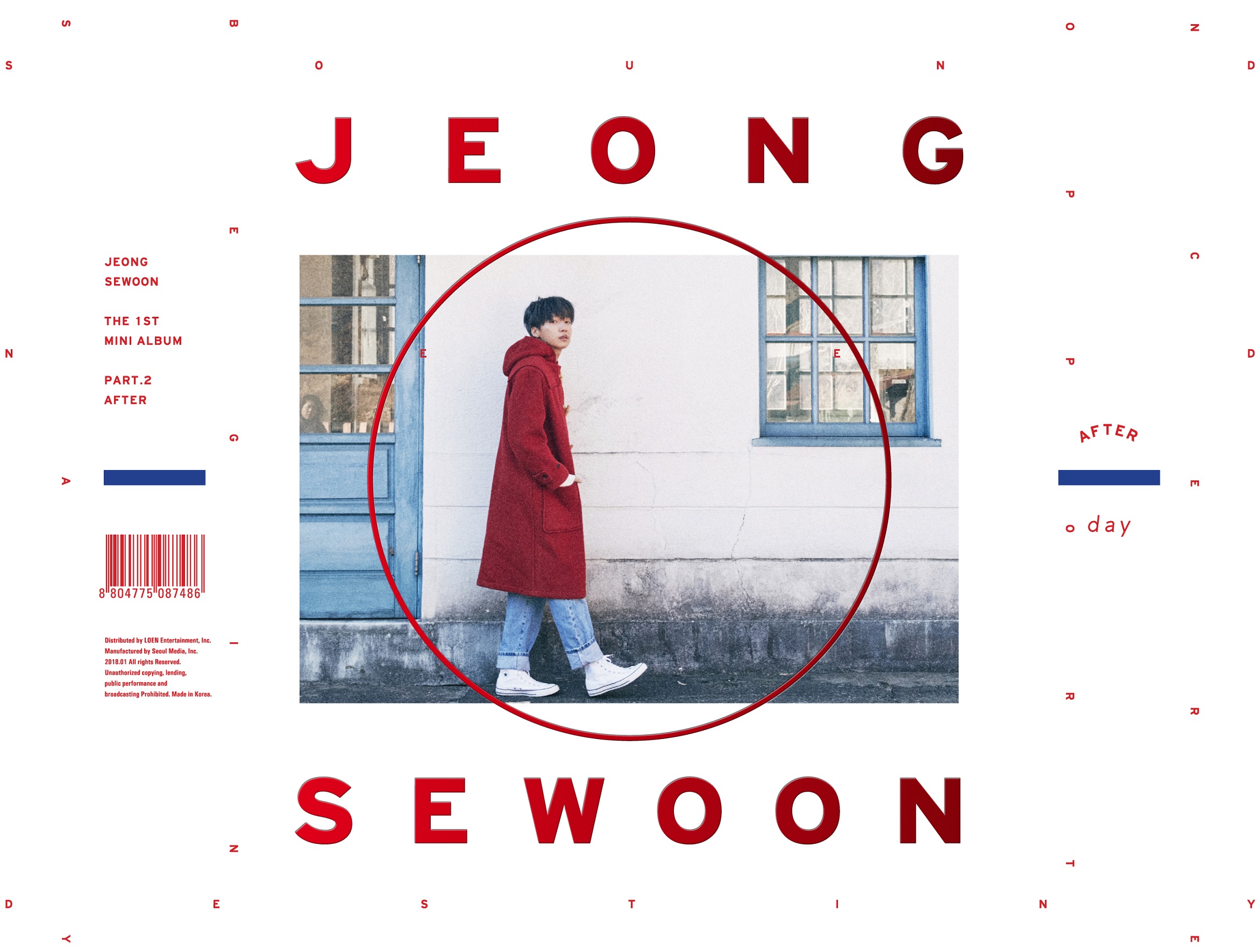 정세운(JEONG SEWOON) THE 1ST MINI ALBUM PART.2 [AFTER] (DAY VER.) - 11STREET