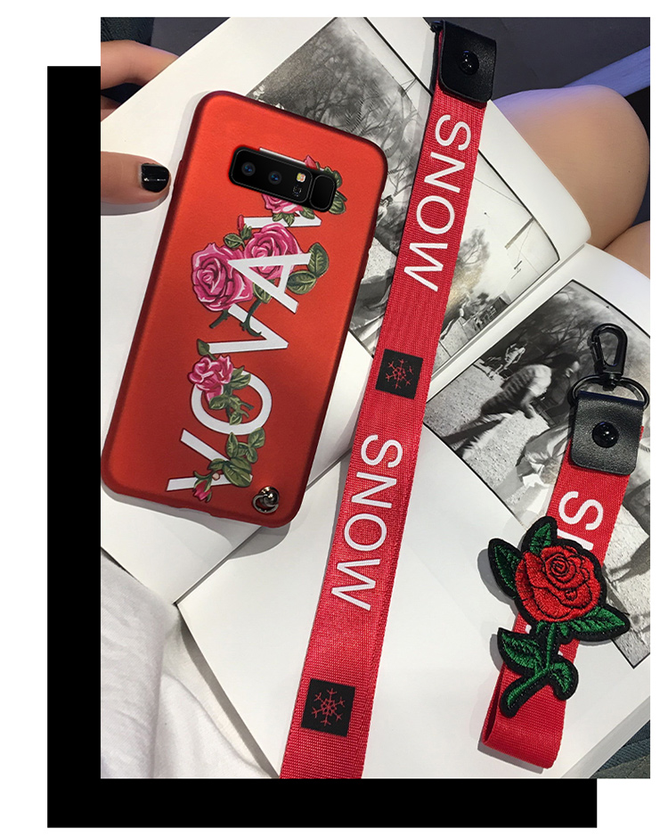 <b><p>Galaxy Note 8 VOVAVI Rose Strap Ca Unique</p></b><b><p>ギャラクシーノート8 VOVAVIバラストラップケースユニークフォン特異フォン芸能人粋かわいい人気シ</p></b><br /><br /><p align='center'>