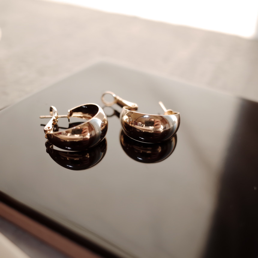 <b><p>NO.81 Sweet Volume basic ring ears Stylish</p></b><b><p>NO.81 スイート ボリューム基本リングイヤリング スタイリッシュな シックな</p></b><br /><br /><p align='center'>