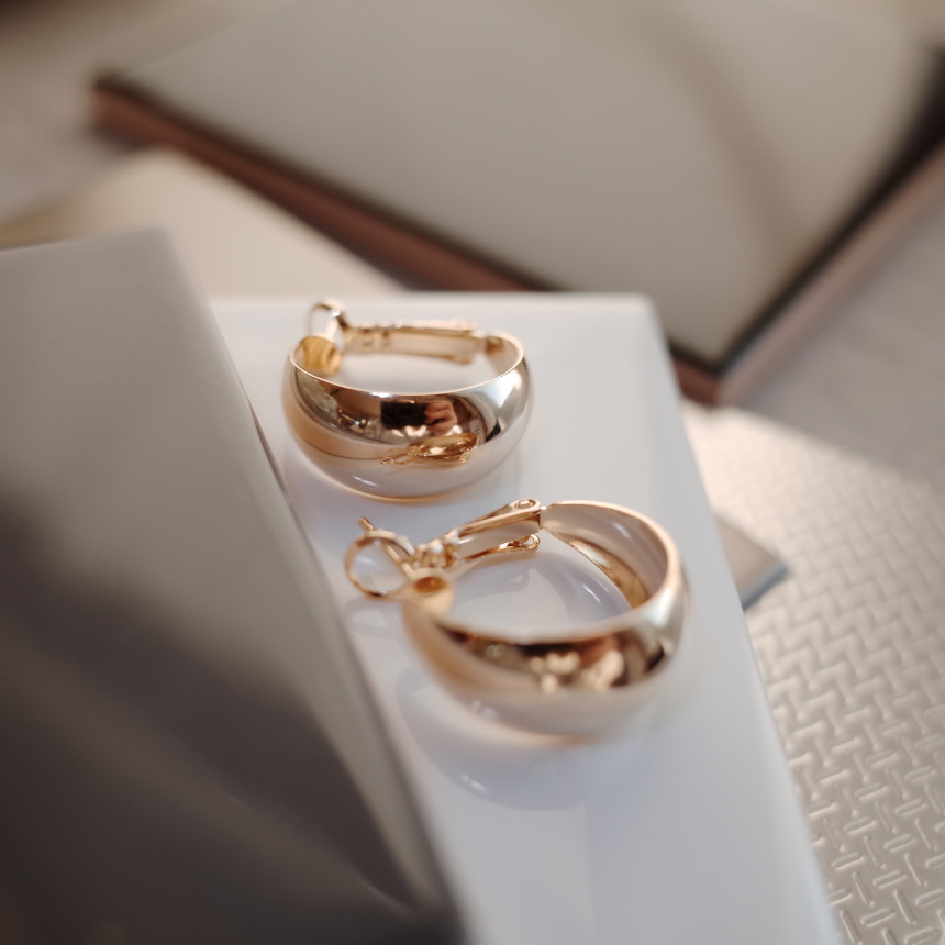 <b><p>NO.81 Sweet Volume basic ring ears Stylish</p></b><b><p>NO.81 スイート ボリューム基本リングイヤリング スタイリッシュな シックな</p></b><br /><br /><p align='center'>