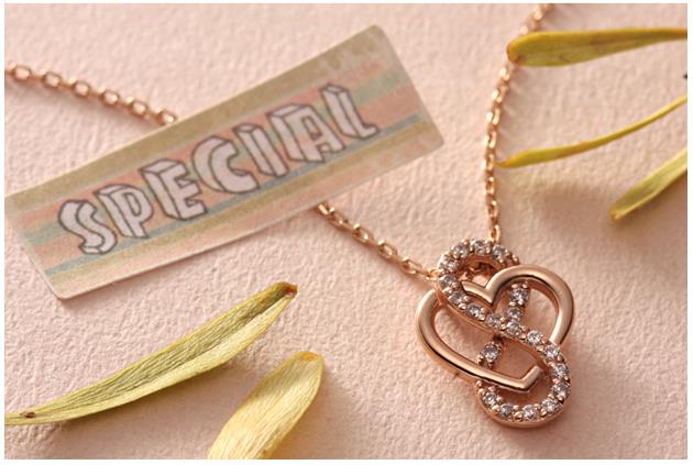 14k Endless Love Necklace