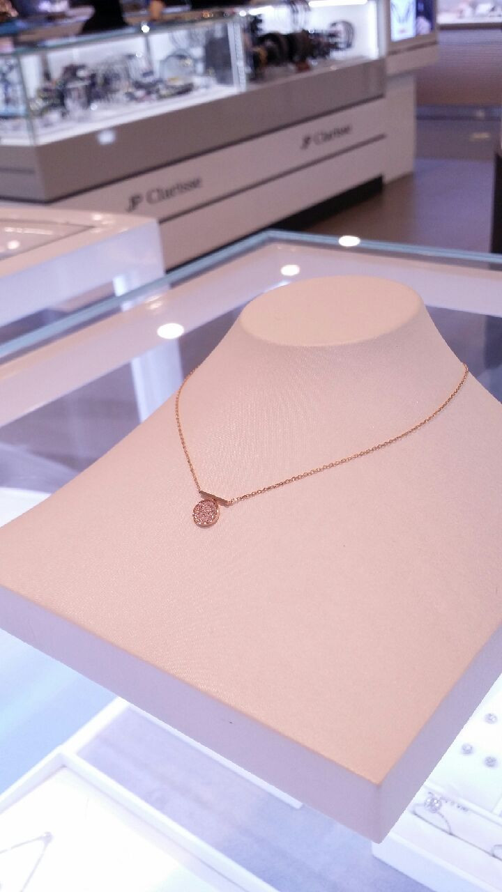 Stonehenge 14k Lovely Coin Necklace t0840