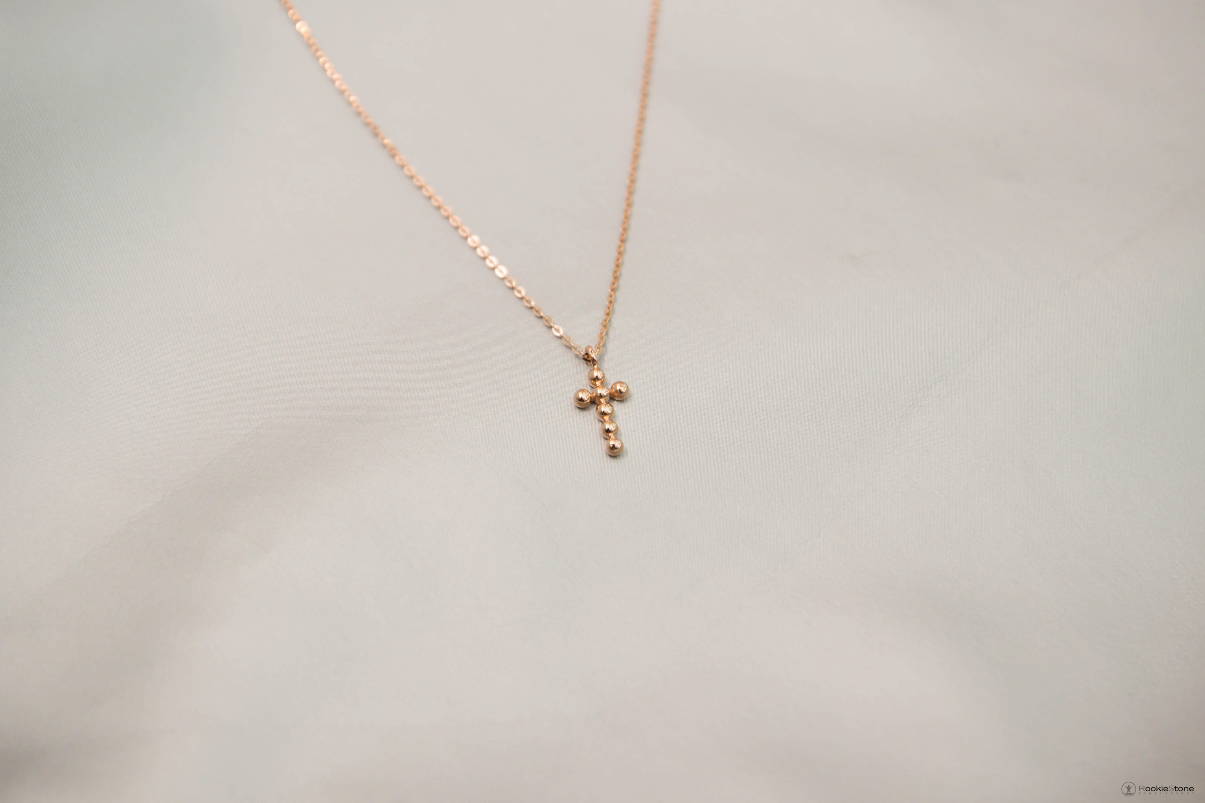 14k Chrono Cross Necklace 14k 14K Women 14K Gold A