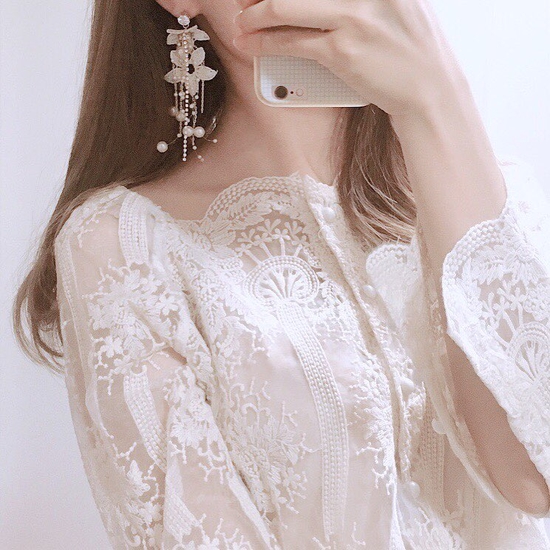 <b><p>Lily Pearl Drop Erings Good pot cycle Bl-bl</p></b><b><p>リリー 真珠 ドロップイヤリング ポイントサイクル良い ケバケバした ユニークアクセサ</p></b><br /><br /><p align='center'>