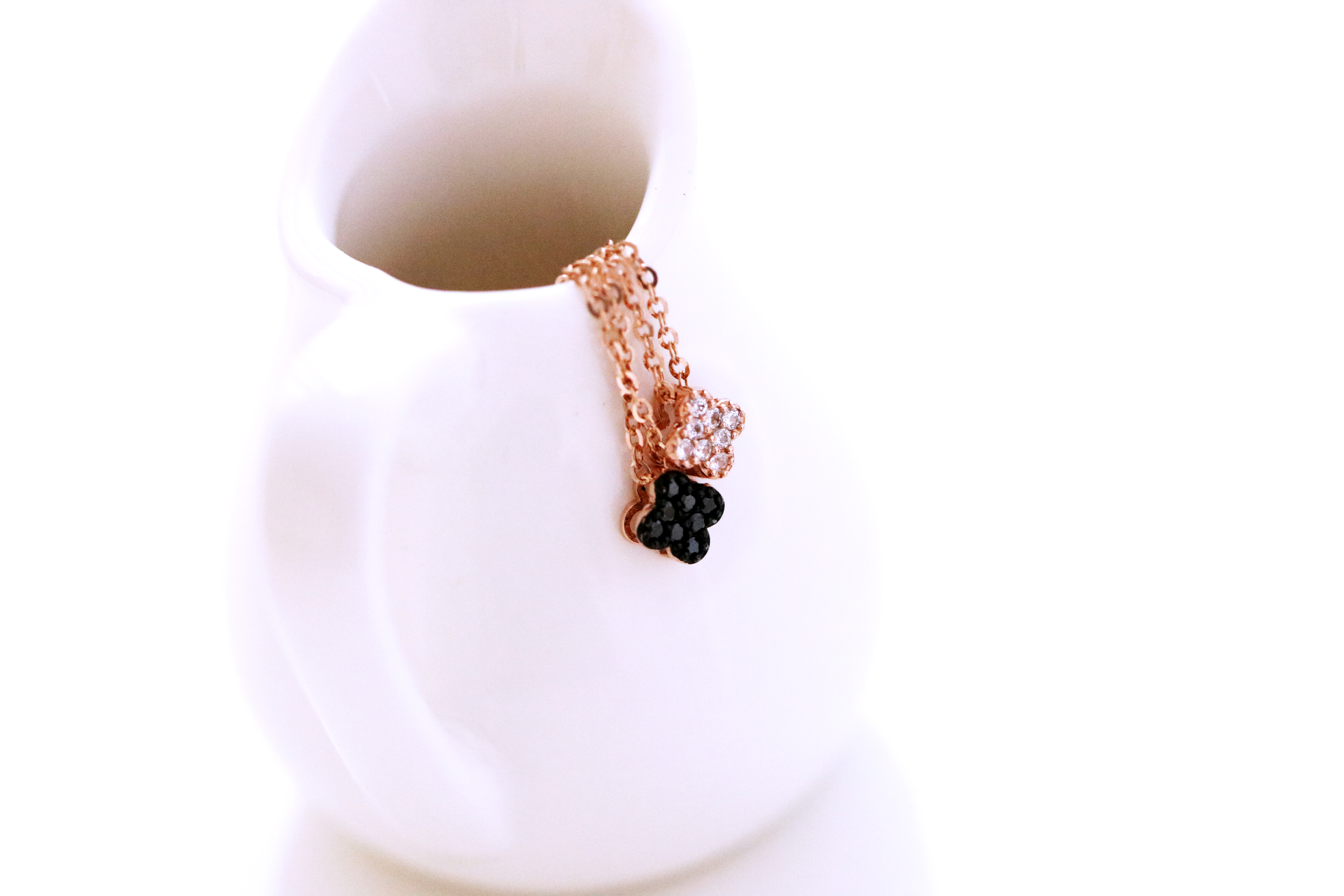 Four Leaf Clover Necklace 14k Jewelry 14k Week Ten