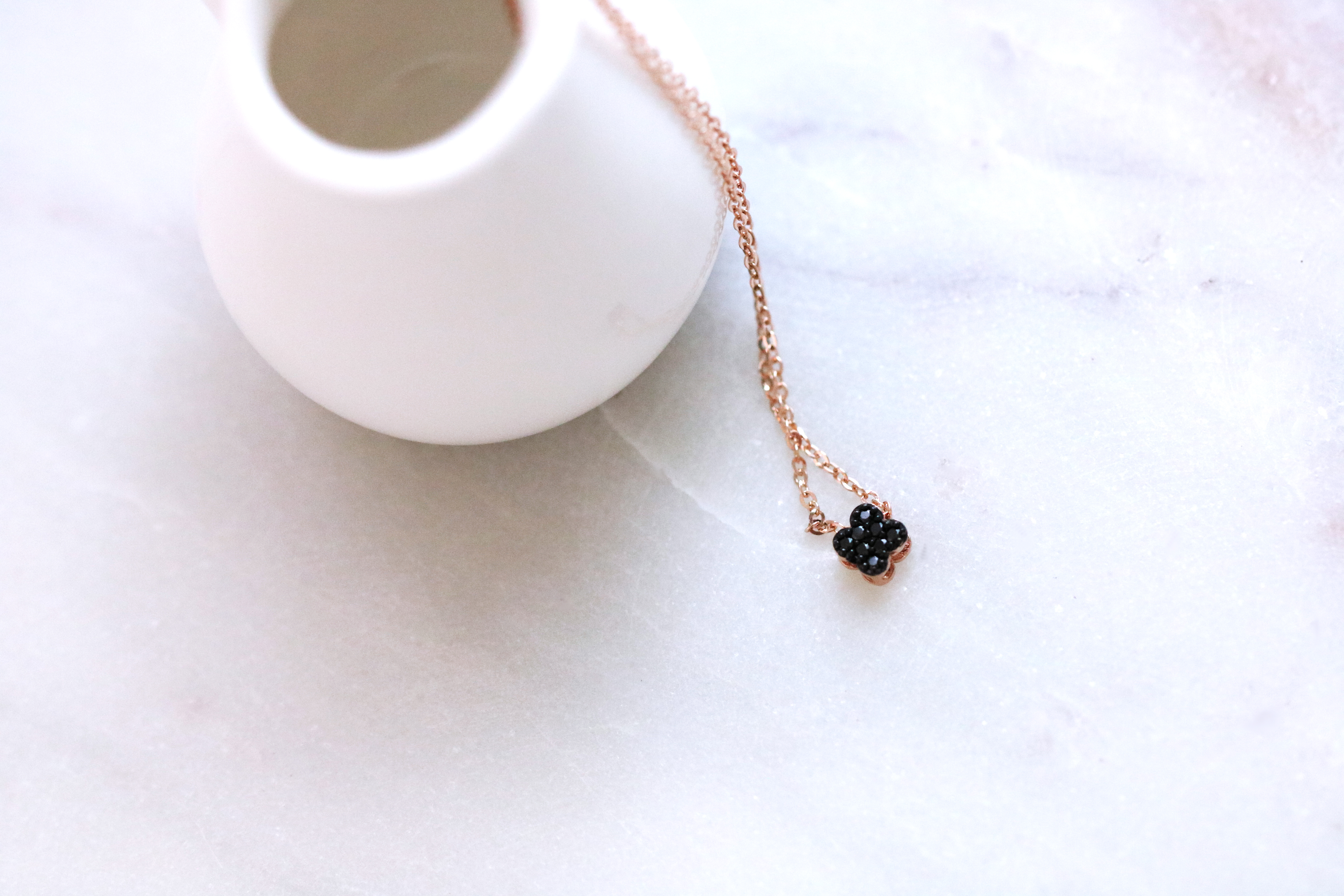 Four Leaf Clover Necklace 14k Jewelry 14k Week Ten