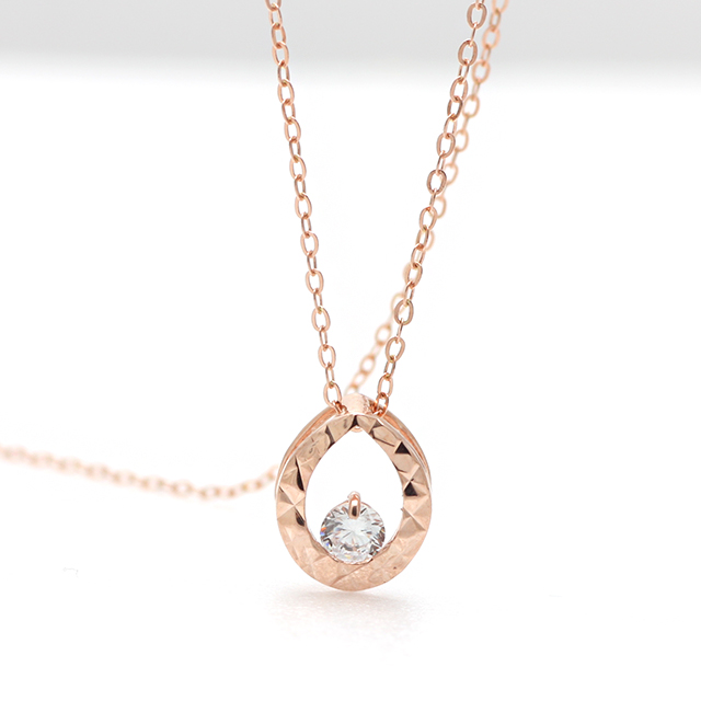 Isabel Mignon 14K Together Cutting Pendant PK20049