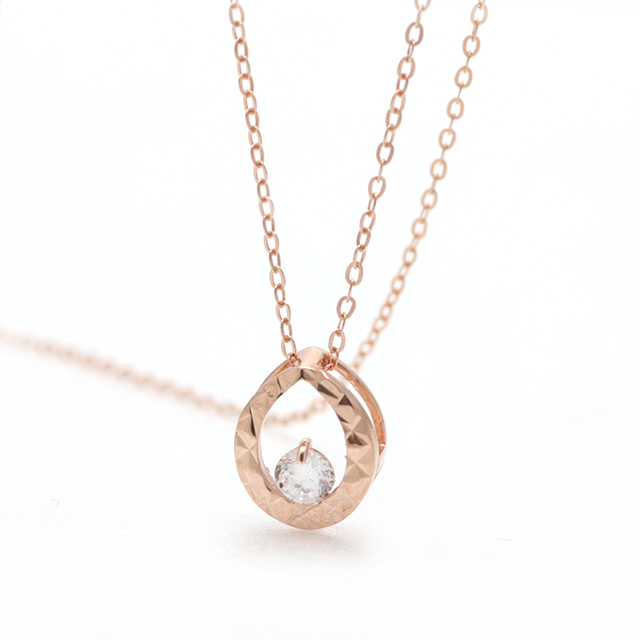 Isabel Mignon 14K Together Cutting Pendant PK20049