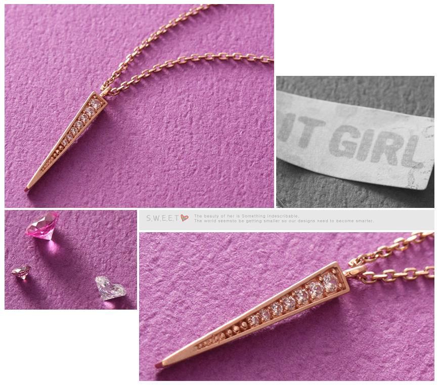 14k Ellen Lattice Necklace