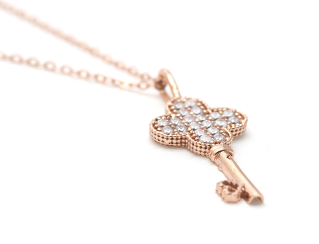 Isabel Mignon 14K Love Key Pendant PK20052 Basic C