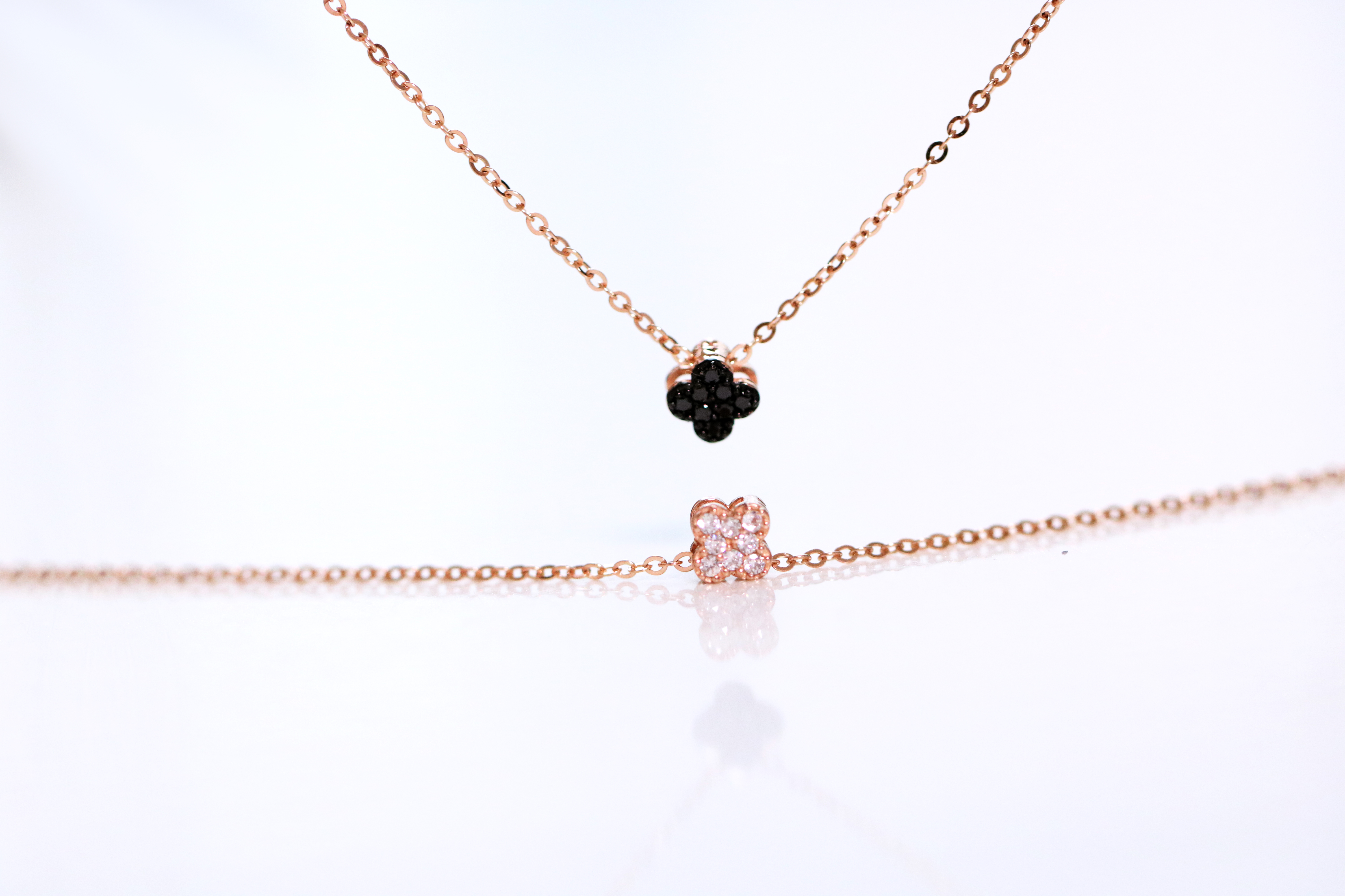 Four Leaf Clover Necklace 14k Jewelry 14k Week Ten