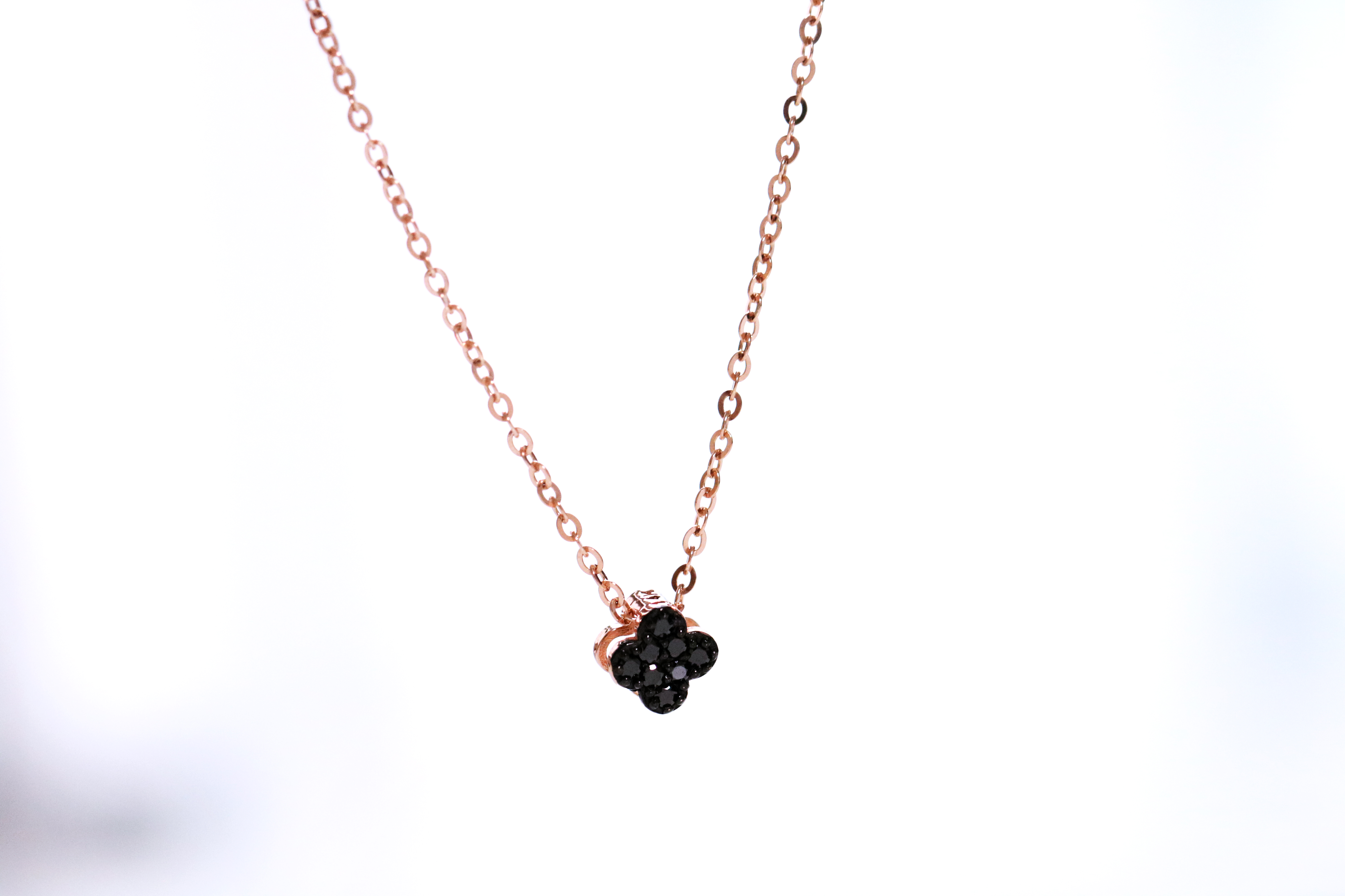 Four Leaf Clover Necklace 14k Jewelry 14k Week Ten