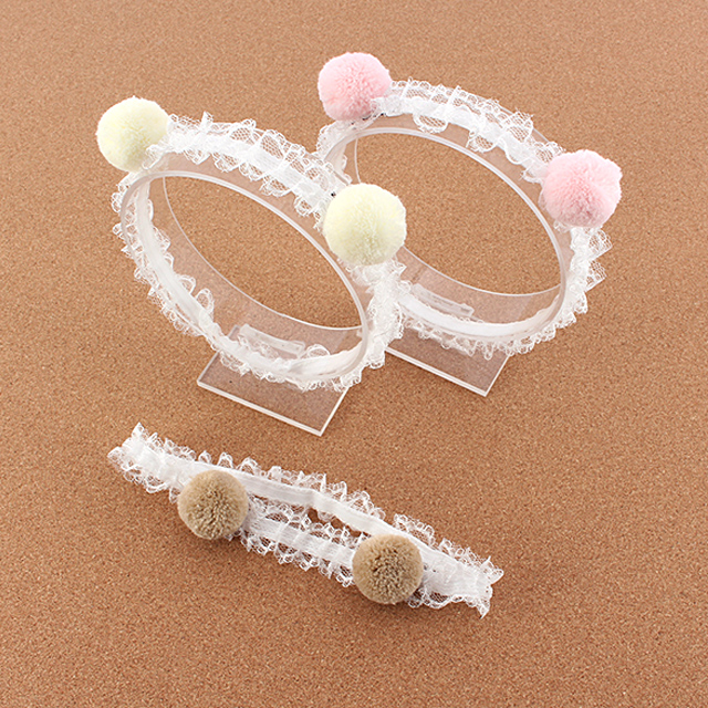 보송곰돌이 아기헤어밴드 신생아헤어밴드