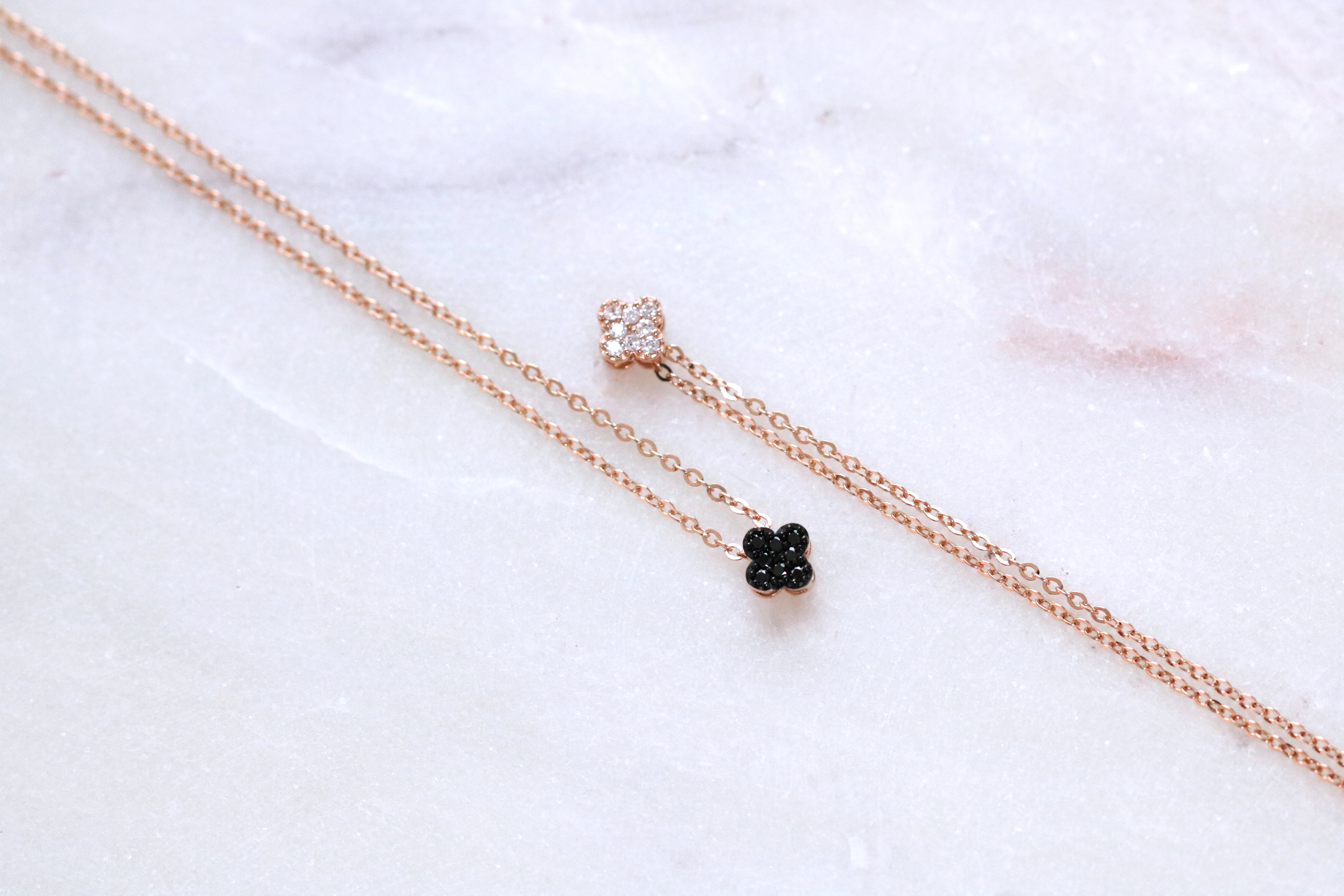 Four Leaf Clover Necklace 14k Jewelry 14k Week Ten