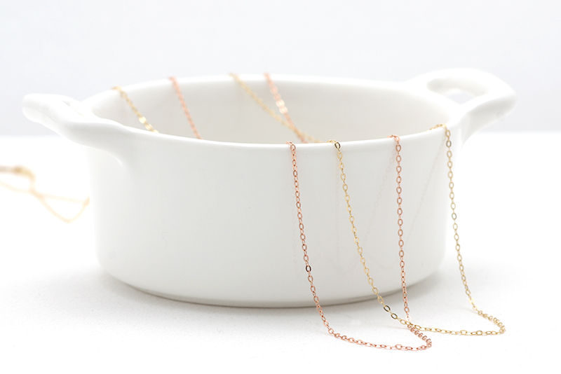 Isabelle Mignon 14K Double-sided cross pendant PK2