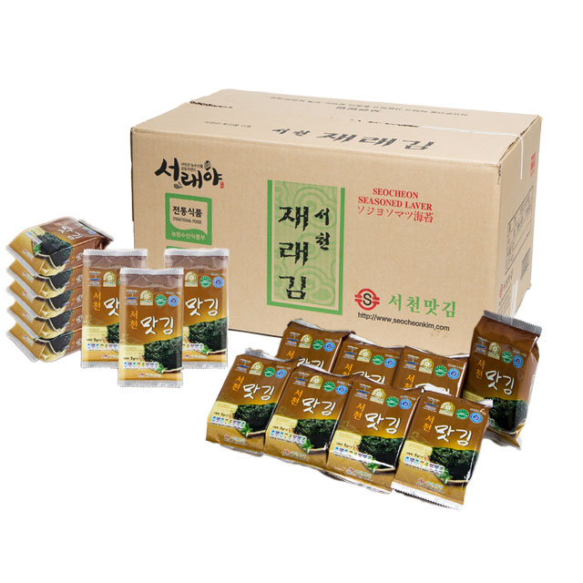 서래야 서천김 재래 도시락김 4g 36봉 - 상세 이미지 3