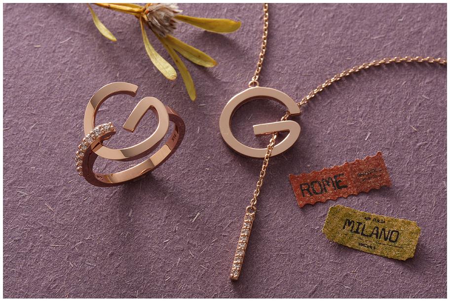 14k O'Deljoy Ello Necklace