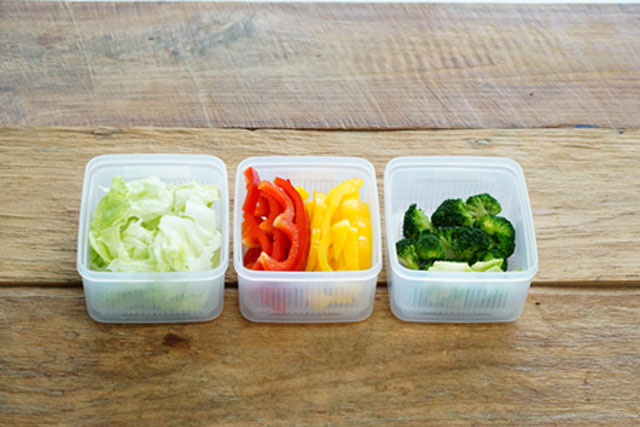 일본 채반 사각용기 1100ml  야채 과일 보관 캐니스터 - 상세 이미지 2