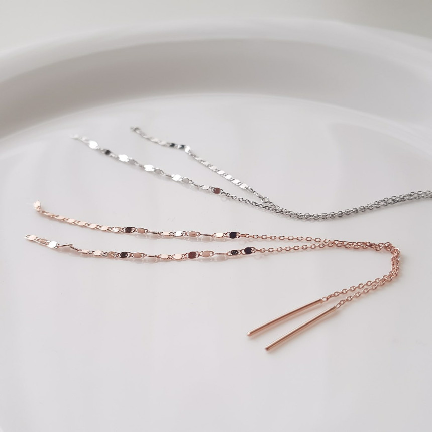 <b><p>all silver Sick Long chain Drop Earris Great</p></b><b><p>すべて 銀 ヨヌ ロング チェーン ドロップイヤリ ラグジュアリーなスタイリ モダンフレンチデザイン</p></b><br /><br /><p align='center'>