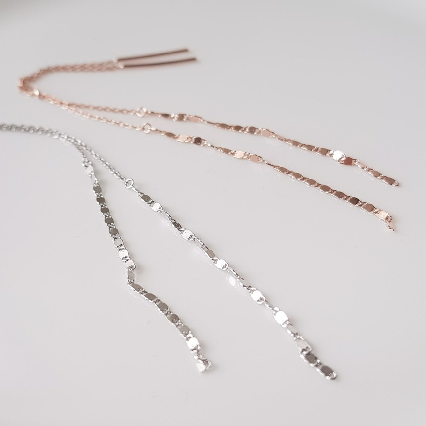 <b><p>all silver Sick Long chain Drop Earris Great</p></b><b><p>すべて 銀 ヨヌ ロング チェーン ドロップイヤリ ラグジュアリーなスタイリ モダンフレンチデザイン</p></b><br /><br /><p align='center'>